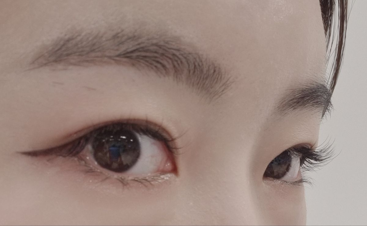 How my Korean eyelash extensions look like!